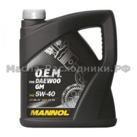 Масло моторное MANNOL O.E.M. for DAEWOO GM 5W-40 (4л) 1083