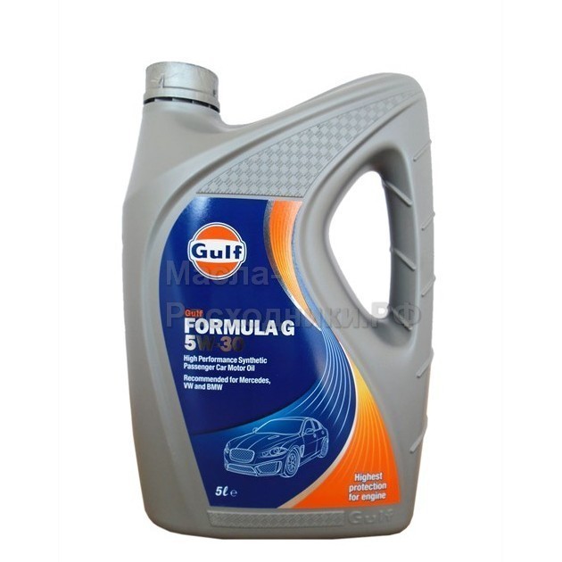 Моторное масло GULF Formula G 5W-30 (5л) / 5056004112930