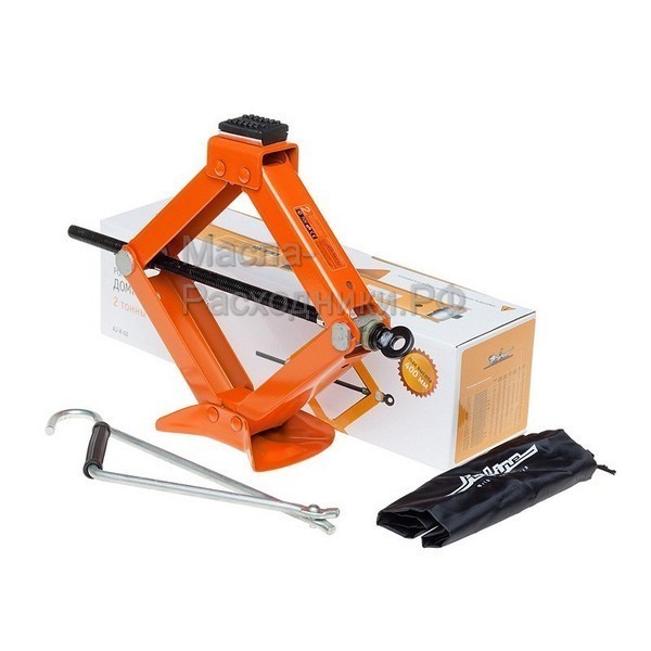 Домкрат ромбический 2т в сумке (MIN - 105 мм, MAX - 400 мм) AIRLINE AJR02