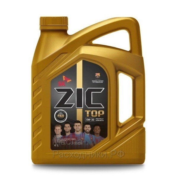 Масло моторное Zic TOP 5W-30 (4л) 162681