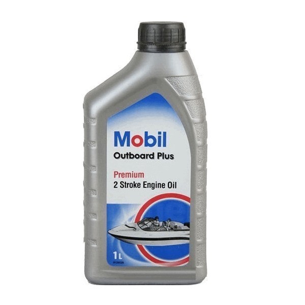 Масло для лодочных моторов Mobil Outboard Plus TC-W3 (1л) 1408S0