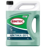 Стеклоомывающая жидкость Sintec Арктика -20С (4л) 614507