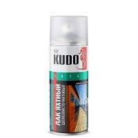 Лак яхтный универсальный шелковисто-матовый 9005 KUDO (520 мл) KU9005