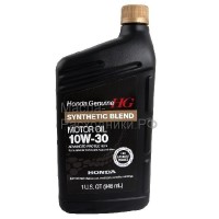 HONDA Synthetic Blend 10W-30 SN Масло моторное (пластик) (0,946л) / 087989035