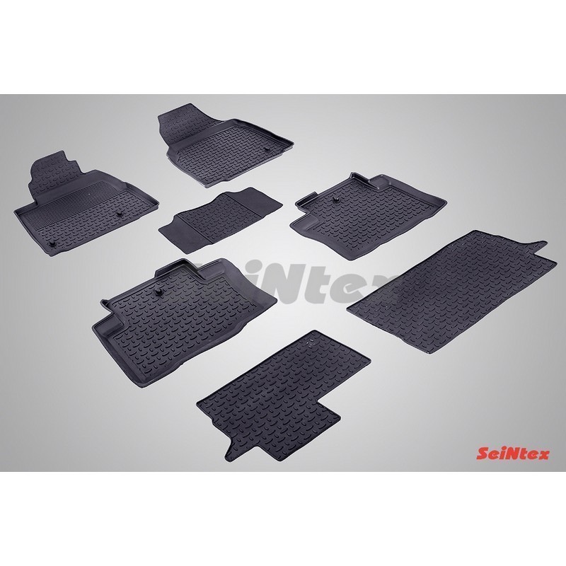 Коврики с высокими бортиками HONDA PILOT II 2008- (комплект) SEINTEX 85084