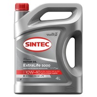 Масло моторное SINTEC Extra Life 5000 10W-40 A3/B4 (4л) 600252