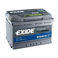 EXIDE АКБ Premium (EA770) 77 А/ч (-/+) 12V / 760A