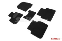 SEINTEX Ворсовые коврики LUX HONDA CRV 5 (комплект) 89611 (2016-)