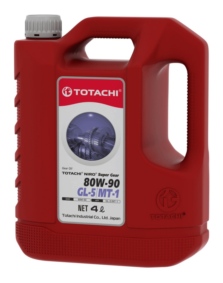 Масло трансмиссионное TOTACHI NIRO Super Gear GL-5 80W-90 (4л) 60904