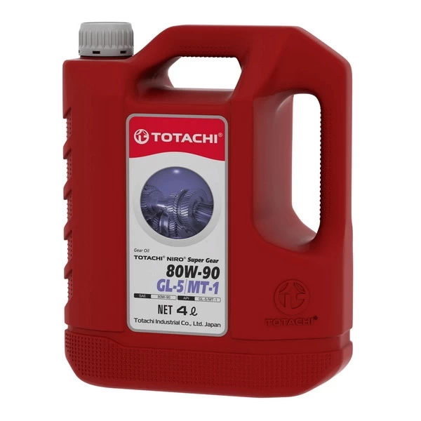 Масло трансмиссионное TOTACHI NIRO Super Gear GL-5 80W-90 (4л) 60904