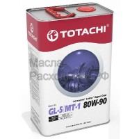 Масло трансмиссионное TOTACHI NIRO Super Gear GL-5 80W-90 (4л) 60904