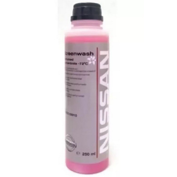 NISSAN, незамерзающая жидкость стеклоомывателя (Концентрат -72С) EU (250 мл) KS92099910