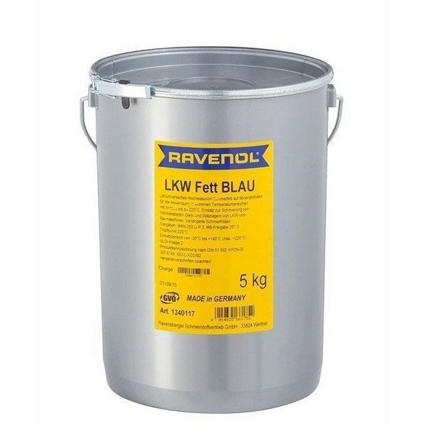 Смазка Ravenol LKW-Fett Blau (5 кг) 134011700503000