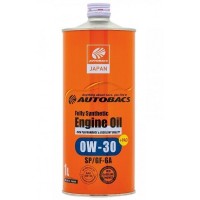 Масло моторное 0W-30 AUTOBACS ENGINE OIL API SP GF-6A (1л) A00032233