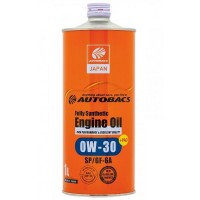 Масло моторное 0W-30 AUTOBACS ENGINE OIL API SP GF-6A (1л) A00032233