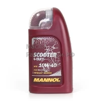 Масло моторное для 4-тактных двигателей MANNOL Scooter 4-Takt 10W-40 (1л)