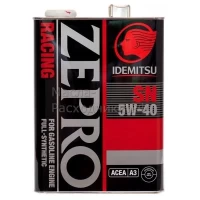 Масло моторное IDEMITSU Zepro RACING SN 5W-40 (4л) + 1л в ПОДАРОК