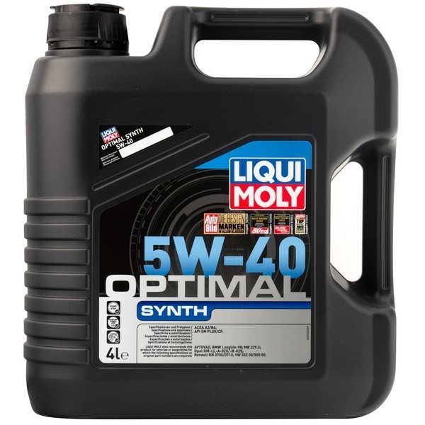 Масло моторное Liqui Moly Optimal Synth 5W-40 (4л) 3926