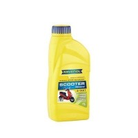 Масло для двухтактных двигателей скутеров Ravenol 2T Scooter mineral (1л) 115315000101999