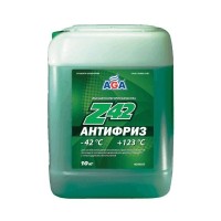 AGA 050Z Антифриз AGA-Z42 (10л) (готовый, зеленый -42С)