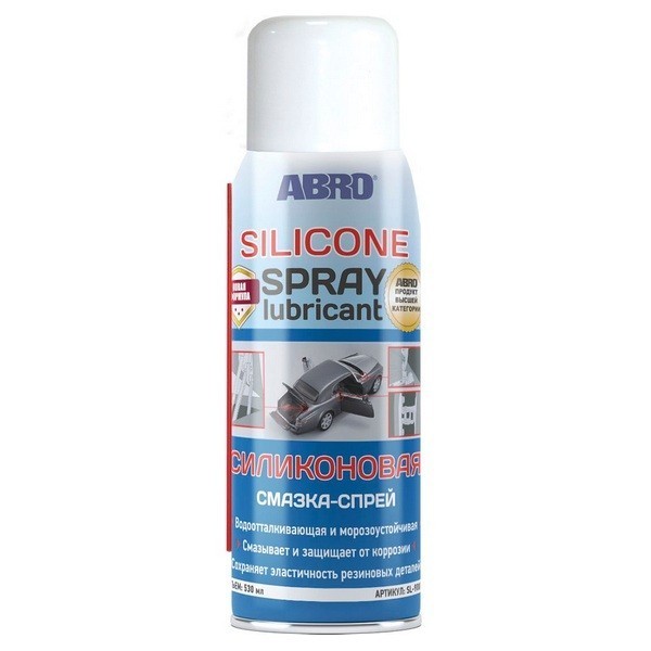 ABRO Смазка - спрей силиконовая (283 гр) SL900R