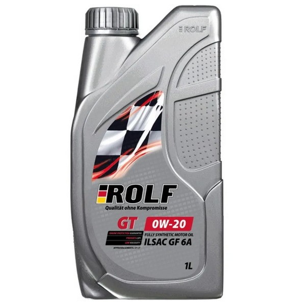 Масло моторное ROLF GT 0W-20 GF-6A SP (1л) 322753