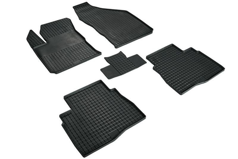 Коврики резиновые с рисунком "Сетка" для KAIYI E5 2021-н.в. 99294 SEINTEX