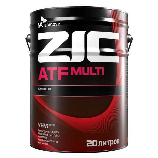 Жидкость АКПП Zic ATF MULTI (20л) 192628