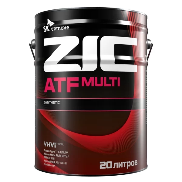 Жидкость АКПП Zic ATF MULTI (20л) 192628