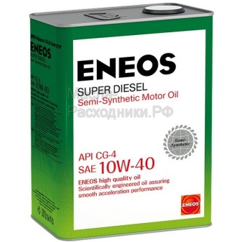 Масло моторное ENEOS Super Diesel 10W-40 (4л) oil1328