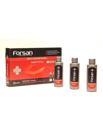 FORSAN nanoceramics Двигатель "Восстановление" КОМПЛЕКТ 3х95мл