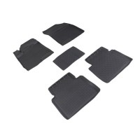 Коврики резиновые Haval Jolion 4WD 2021-н.в. с высоким бортом (комплект) 96631 SEINTEX