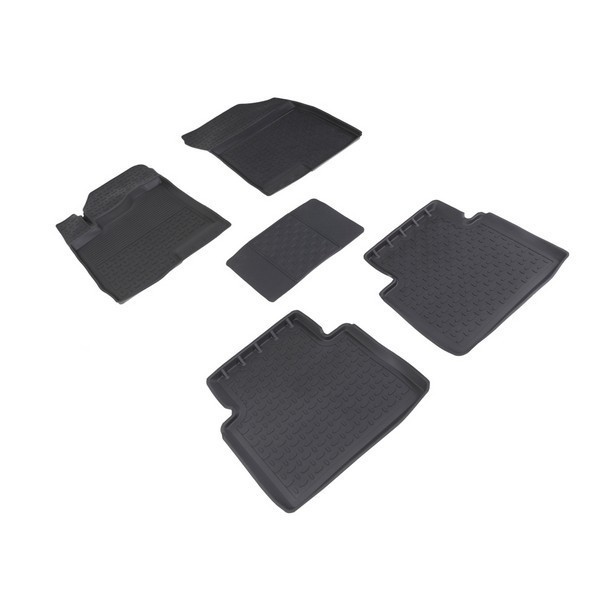 Коврики резиновые Haval Jolion 4WD 2021-н.в. с высоким бортом (комплект) 96631 SEINTEX