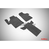 Коврики резиновые с рисунком "Сетка" MERCEDES-BENZ VIANO 2010-2014 (комплект) SEINTEX 85795