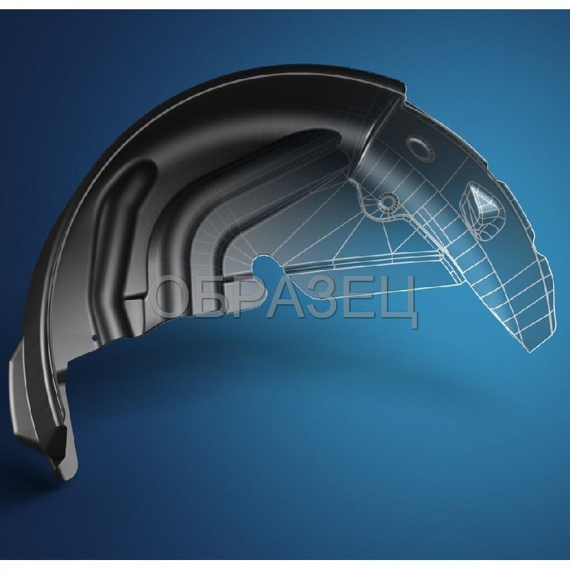 NOVLINE Подкрылок CHEVROLET NIVA 14- (передний,левый) / NLL5228001