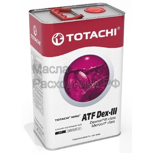 Жидкость АКПП TOTACHI NIRO ATF DEX-III (4л) 21204