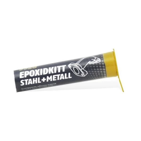 Сверхпрочная супершпатлевка MANNOL Epoxidkitt Stahl + Metall (56 гр) 9928