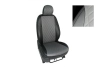 SEINTEX Чехлы на HYUNDAI TUCSON 2015- 40/60 (Экокожа Ромб) комплект (89774)