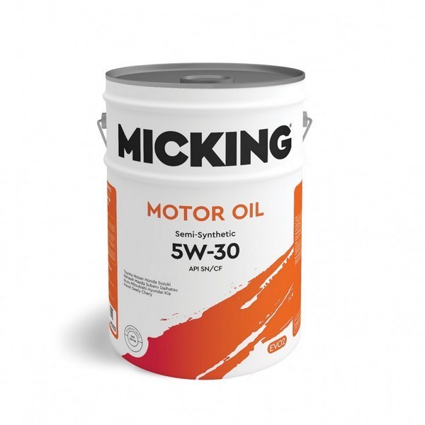 Масло моторное Micking Gasoline Oil EVO2 5W-30 SN/CF (20л) M2152