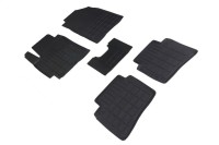 Коврики Стандарт Hyundai Solaris II / KIA Rio IV / KIA Rio X-Line 2017-н.в. с бортом (комплект) SEINTEX 88424