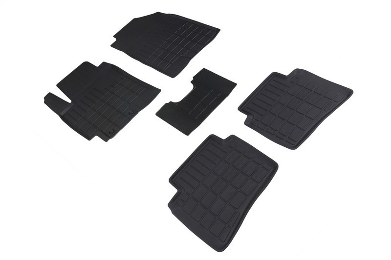 Коврики Стандарт Hyundai Solaris II / KIA Rio IV / KIA Rio X-Line 2017-н.в. с бортом (комплект) SEINTEX 88424