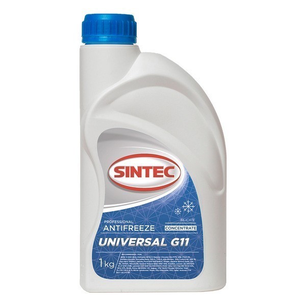 Антифриз A-75 SINTEC UNIVERSAL G11 концентрат (синий) (1кг) 990468