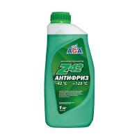 AGA 048Z Антифриз AGA-Z42 (1л) (готовый, зеленый -42С)