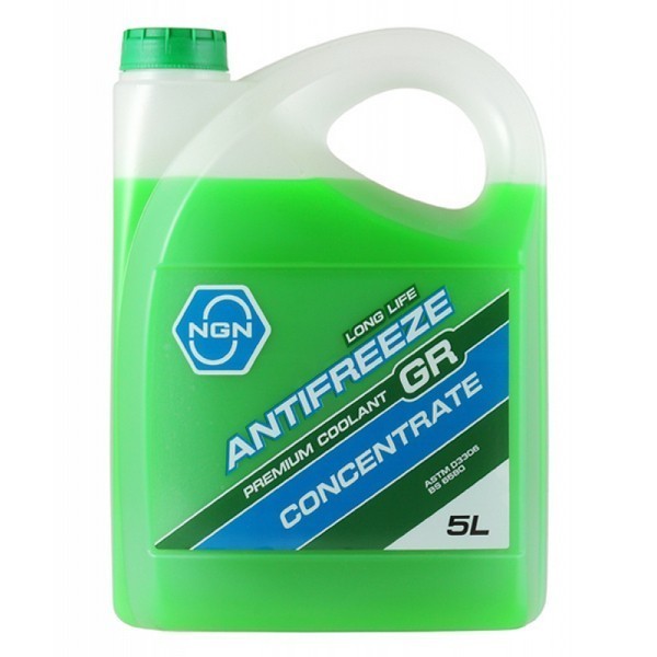 NGN ANTIFREEZE GR CONCENTRATE Антифриз, концентрат зеленый (5л) V172485321
