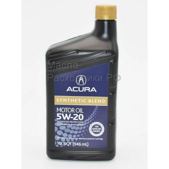HONDA Масло моторное ACURA Synthetic Blend 5W-20, (0.946л) 087989033 087989033