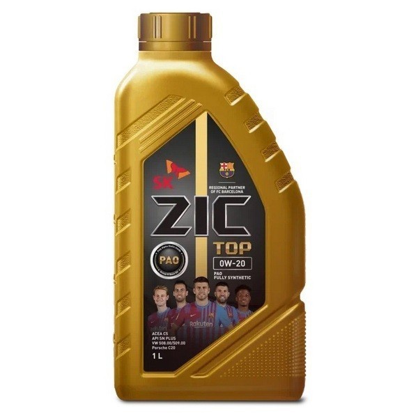 Масло моторное ZIC TOP 0W-20 (1л) 132679