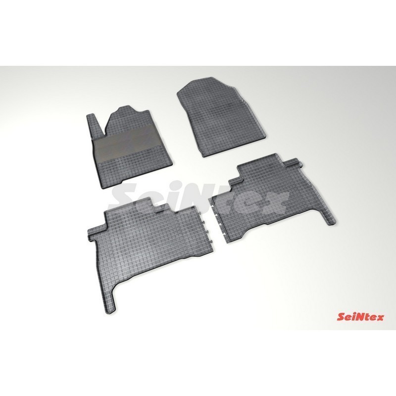 Коврики резиновые с рисунком "Сетка" TOYOTA LAND CRUISER 200 2007- (комплект) SEINTEX 87937