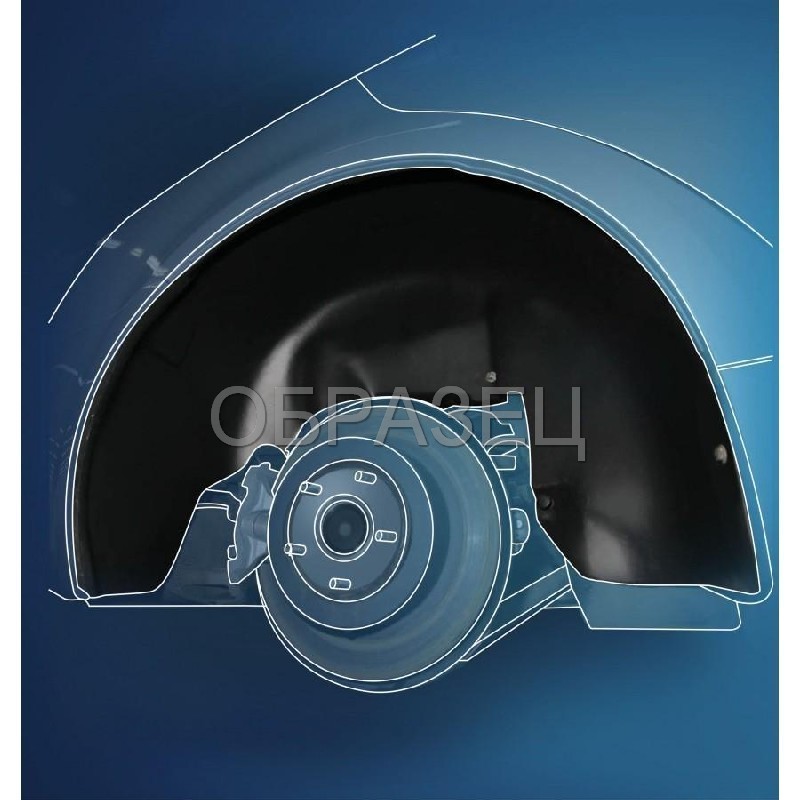 NOVLINE Подкрылок CHEVROLET NIVA 14- (передний,правый) / NLL5228002