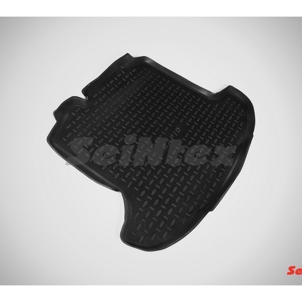 SEINTEX Коврик в багажник SKODA RAPID (полимерный) черный (шт) (2012-2016) 85674