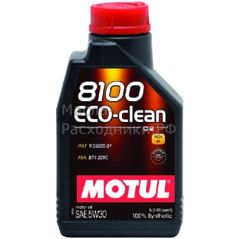 Масло моторное Motul 8100 Eco-clean 5W-30 (1л) 101542